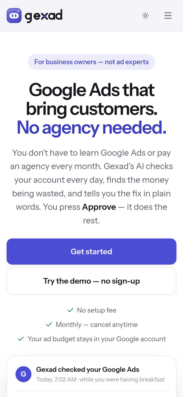 Gexad – mobil